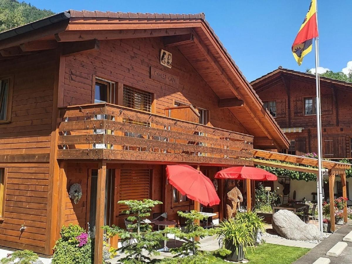 Chalet-Gafri - Bnb - Fruehstueckspension Und Gastfreundschaft Wilderswil Exterior photo